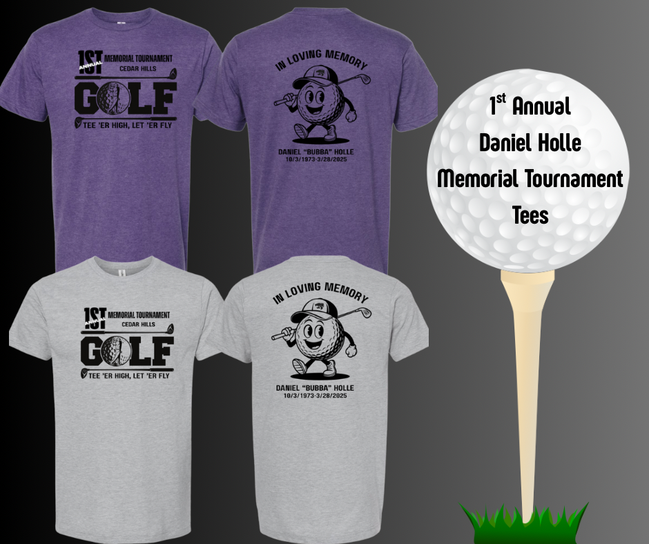Memorial Shirts- Daniel Holle